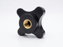 Through Thread Handwheel M10 x 60mm Diameter