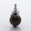 50mm Threaded Stem Furniture Castor – Black Finish