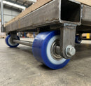 82mm x 70mm Polyurethane Pallet Roller - 20mm Bore
