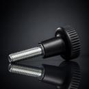 M8 x 20mm Male Thumbscrew 30mm Diameter