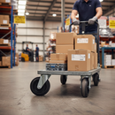 Premium 125mm Diameter Elastic Rubber Tyred Wheel with Nylon Centre and 200Kg Load Capacity for Heavy Duty Applications