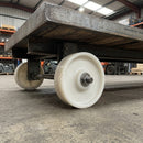150mm Nylon Wheel - 20mm Bore with Stainless Steel Bearing