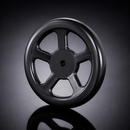 250mm Spoked Pressed Steel Control Handwheel 17mm Bore