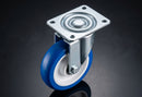 125mm Swivel Castor – Polyurethane Wheel on Nylon Centre