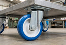 100mm Swivel Castor – Polyurethane Wheel on Nylon Centre