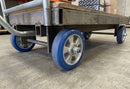 200mm Polyurethane Wheel on Aluminium Centre – 25mm Bore