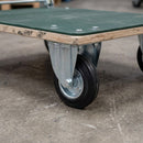125mm Fixed Castor with Rubber Wheel – 110kg Load Capacity