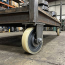 150mm Polyurethane Wheel on Cast Iron Centre – 20mm Bearing