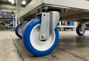200mm Stainless Steel Swivel Castor – Polyurethane Wheel
