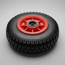 220mm Pneumatic Wheel – Diamond Tread, 20mm Bore