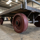200mm Polyurethane Wheel on Cast Iron - 25mm Bore