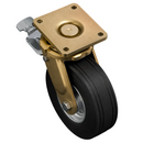 250mm Directional Lock & Leading Brake Castor - 450kg Load