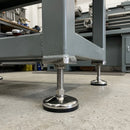 75mm Adjustable Levelling Foot with Rubber Core – M16 x 200mm