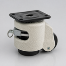 63mm Levelling Castor - Plate Fitting with Ratchet Adjustment