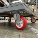 150mm Pressed Steel Swivel Castor – 180kg Load Capacity