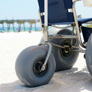 All Terrain Beach Wheelchair 182kg with Elevating Leg Rest