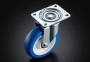 100mm Stainless Steel Swivel Castor – Polyurethane Wheel