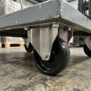 200mm Fixed Stainless Steel Castor - 300kg Capacity