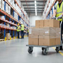 Premium 160mm Diameter Grey Elastic Rubber Tyred Wheel with Aluminium Centre and 350Kg Load Capacity