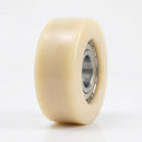 70mm Nylon Guide Roller – 20mm Bore, 25mm Tread