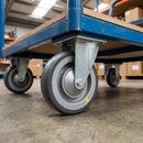 80mm Electro Conductive Rubber Wheel - 100kg Load Capacity
