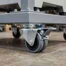 50mm Twin Wheel Braked Castor – 60kg Load Capacity