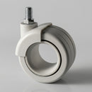 65mm Office Chair Castors with M8 x 15mm Threaded Stems
