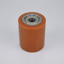 82 x 100mm Polyurethane Pallet Roller - 25mm Bore
