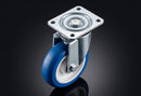100mm Swivel Castor – Polyurethane Wheel on Nylon Centre