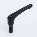 Male Heavy Duty M8 Adjustable Clamping Handle 32mm Thread