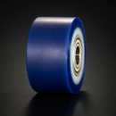 85mm Polyurethane Pallet Roller - 20mm Bore, 66mm Hub Length