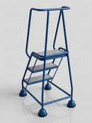 3 Step Mobile Safety Steps 1425h x 580w x 795dmm