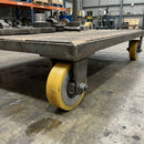 60mm Yellow Polyurethane Guide Roller – 20mm Bore