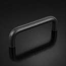 Black Aluminium Bridge Handle 178mm x M8 Thread