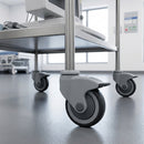 125mm Medical Castor with Brake and M12 Fitting