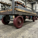 150mm Polyurethane Wheel Cast Iron 20mm Roller Bearing 600kg