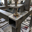 30 x 30mm Square Stainless Steel M10 Threaded Weld Plate