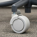 65mm Office Chair Castors with M8 x 15mm Threaded Stems