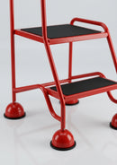 2 Step Mobile Safety Steps 650mm Depth, 1175mm Height