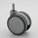 75mm Twin Wheel Castor with M8 Stem for Furniture