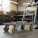 Premium 100mm Diameter Polyurethane Tyred Wheel with Aluminium Centre and 225Kg Load Capacity