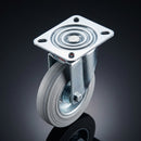200mm Pressed Steel Directional Brake Castor – 180kg Load Capacity