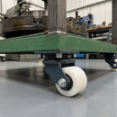 82mm Swivel Castor White Nylon Wheel 100mm Tread Top Plate 1000kg Load Capacity 4