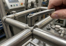 Stainless Steel Female Clamping Handle M8 x 65mm