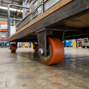 82mm x 60mm Polyurethane Pallet Roller - 20mm Bore