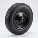 355mm Solid Rubber Tyre Wheel with Steel Centre