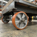 Heavy Duty 125mm Polyurethane Wheels 250kg Load Capacity