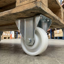 200mm Fixed Heavy Duty Castor - Nylon Wheel