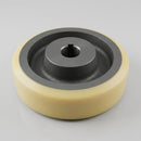 150mm Polyurethane Wheel on Cast Iron Centre – 25mm Bore