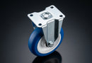 150mm Fixed Castor – Polyurethane Wheel on Nylon Centre